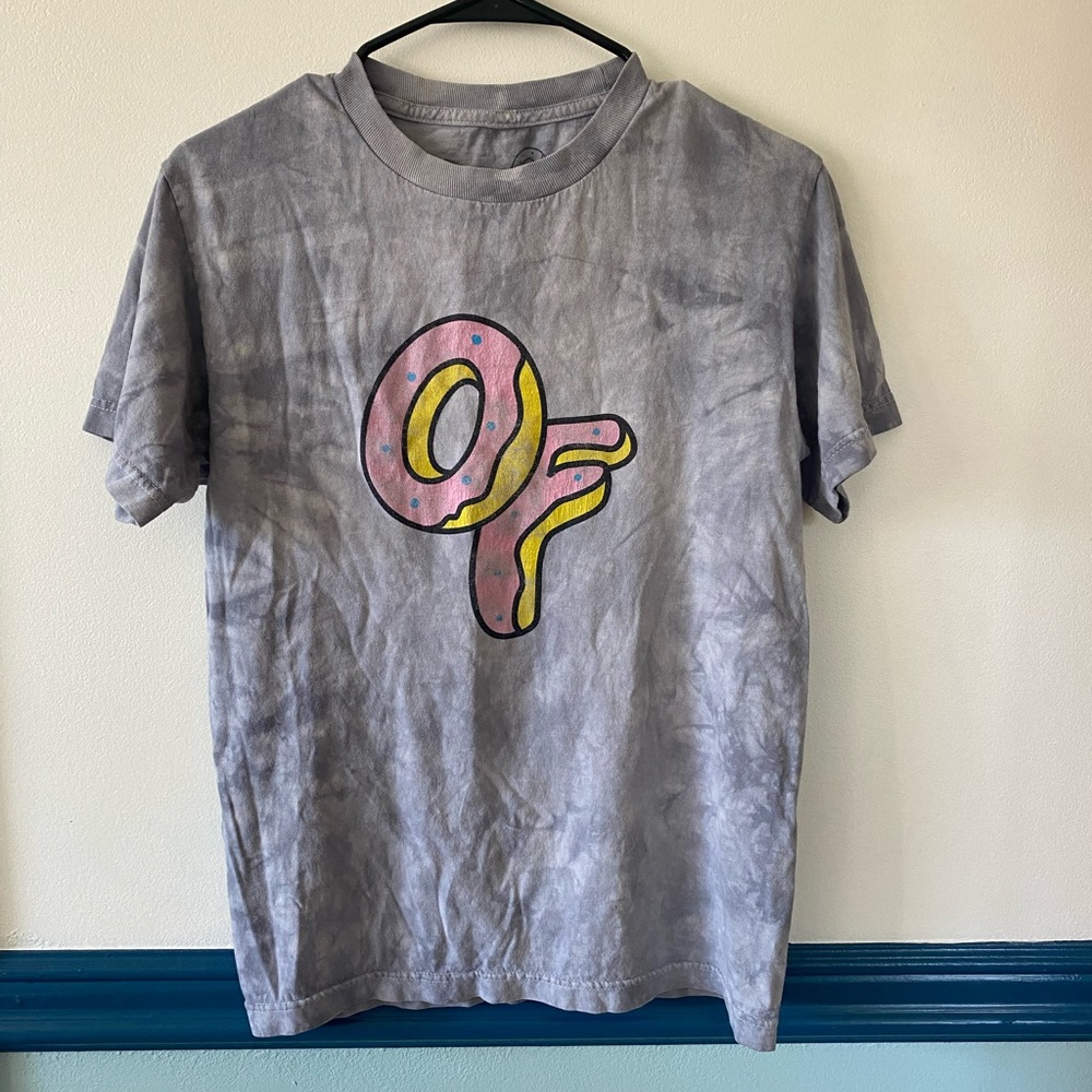 Grey Odd Future Tie-Dye Shirt